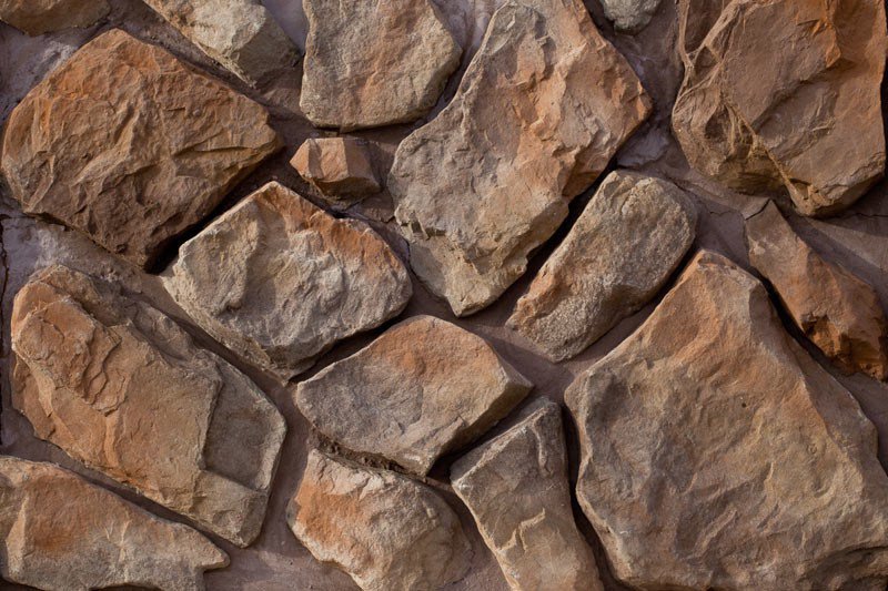Фасадный облицовочный камень Дакота «под натуральный колотый камень», ЭкоСтоун